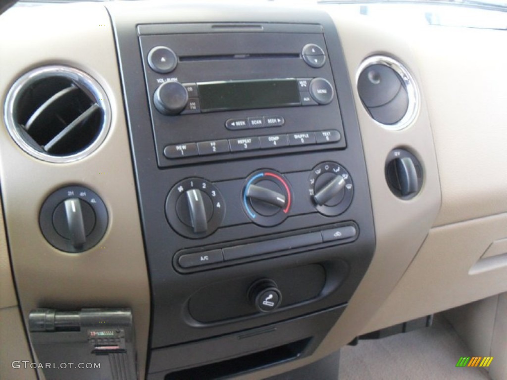 2006 F150 XLT SuperCrew 4x4 - Oxford White / Tan photo #15