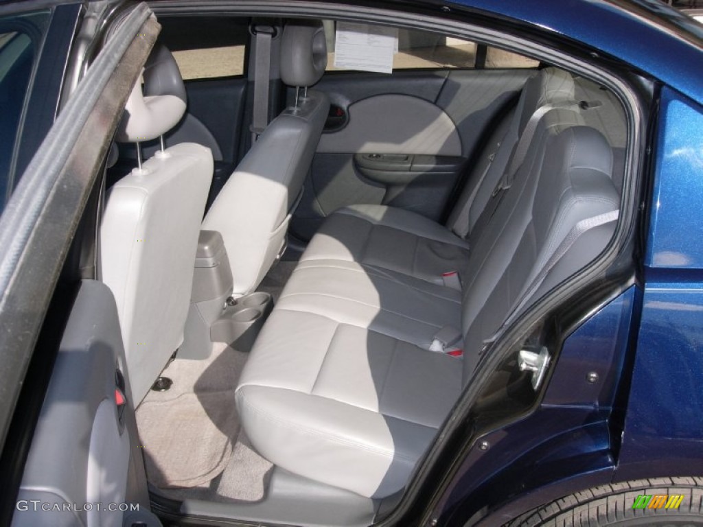 2007 Saturn ION 3 Sedan Rear Seat Photo #89529103