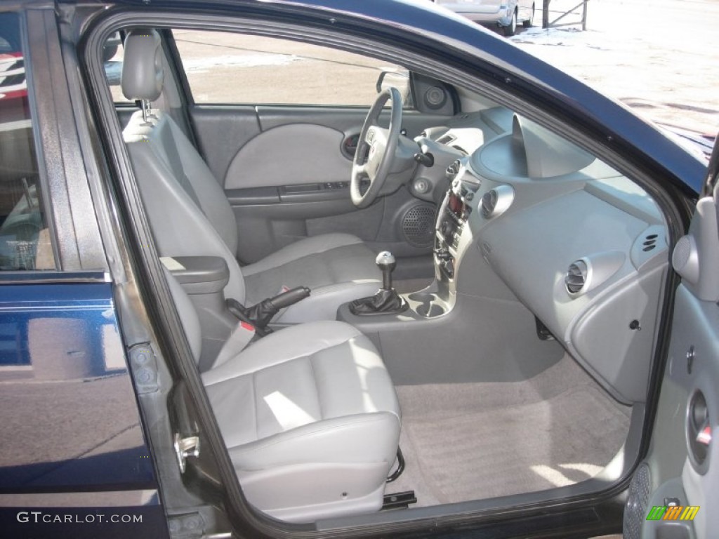2007 ION 3 Sedan - Deep Blue / Gray photo #8