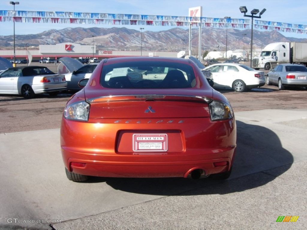 2009 Eclipse GS Coupe - Sunset Pearlescent Pearl / Dark Charcoal photo #10