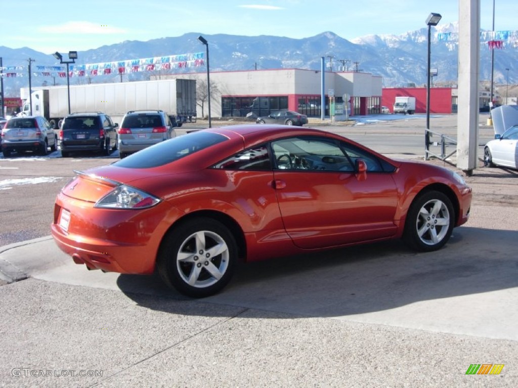 2009 Eclipse GS Coupe - Sunset Pearlescent Pearl / Dark Charcoal photo #12