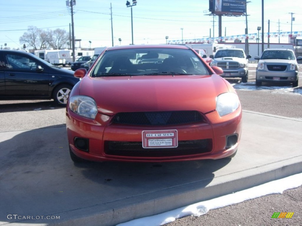 2009 Eclipse GS Coupe - Sunset Pearlescent Pearl / Dark Charcoal photo #14