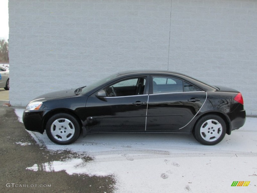 2006 G6 Sedan - Black / Ebony photo #2