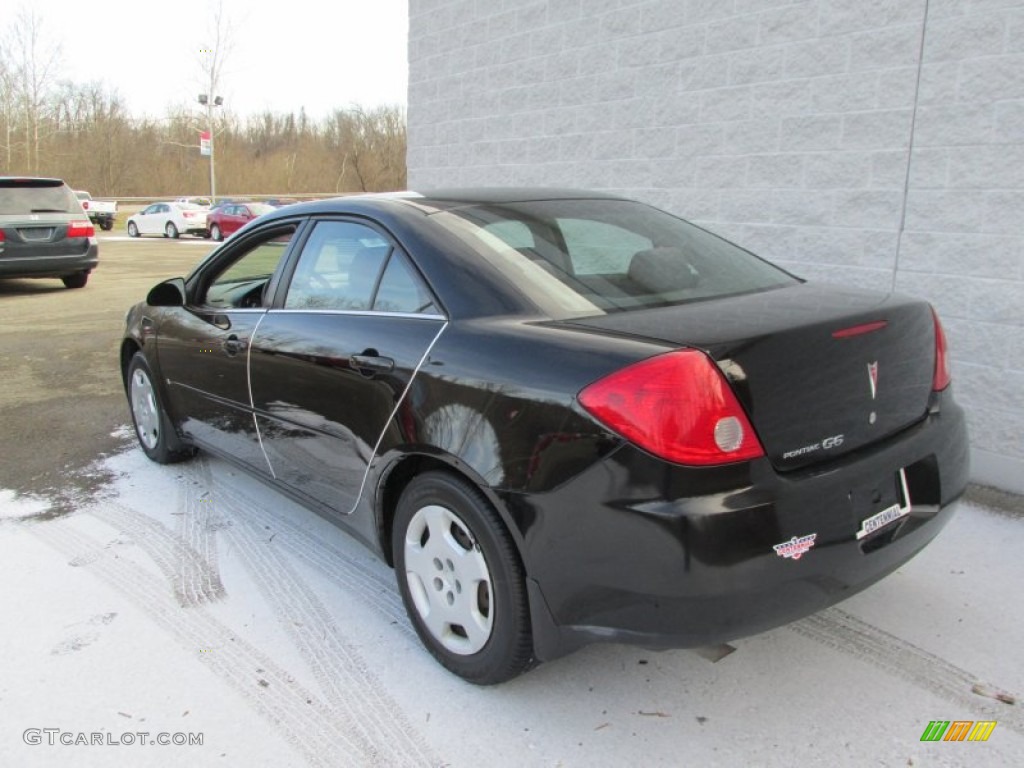 2006 G6 Sedan - Black / Ebony photo #3