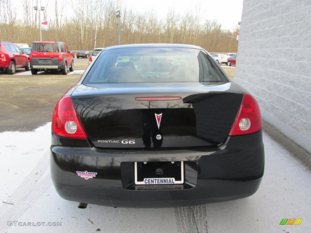 2006 G6 Sedan - Black / Ebony photo #4