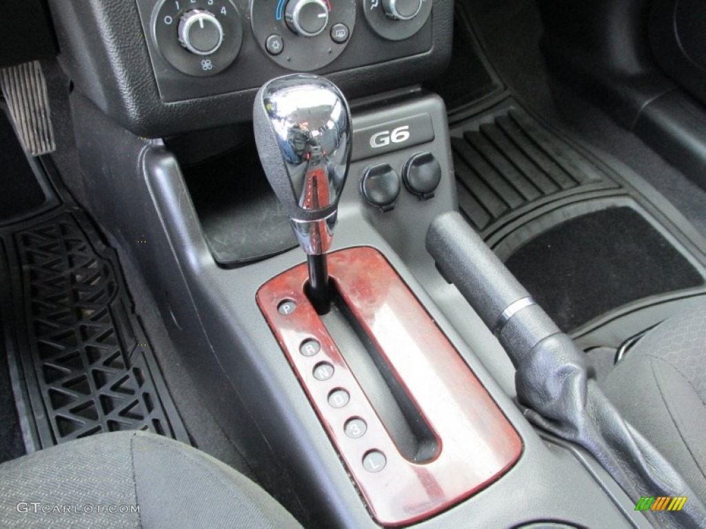 2006 G6 Sedan - Black / Ebony photo #16