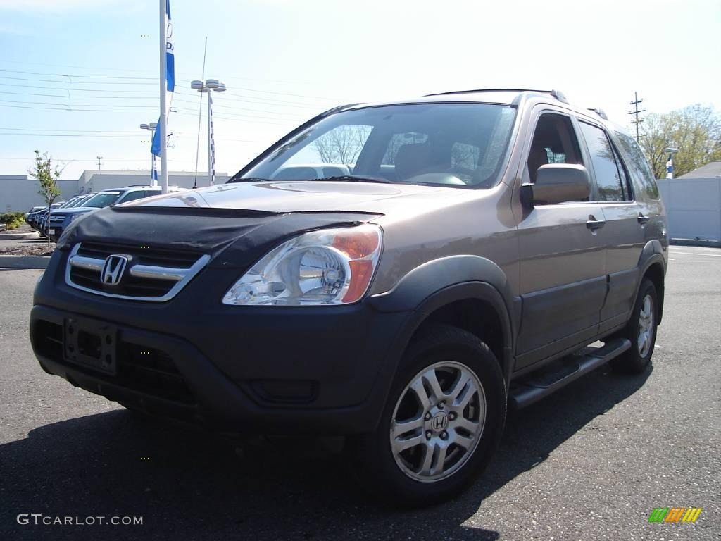 2002 CR-V EX 4WD - Mojave Mist Metallic / Saddle photo #1