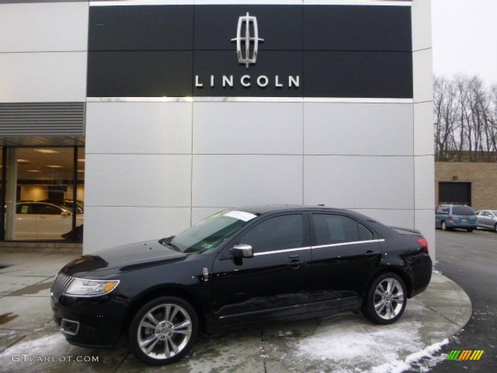 2012 MKZ FWD - Tuxedo Black Metallic / Dark Charcoal photo #1