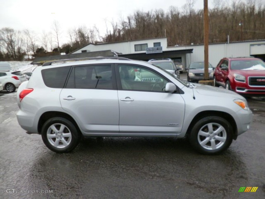 2007 RAV4 Limited 4WD - Classic Silver Metallic / Ash Gray photo #7