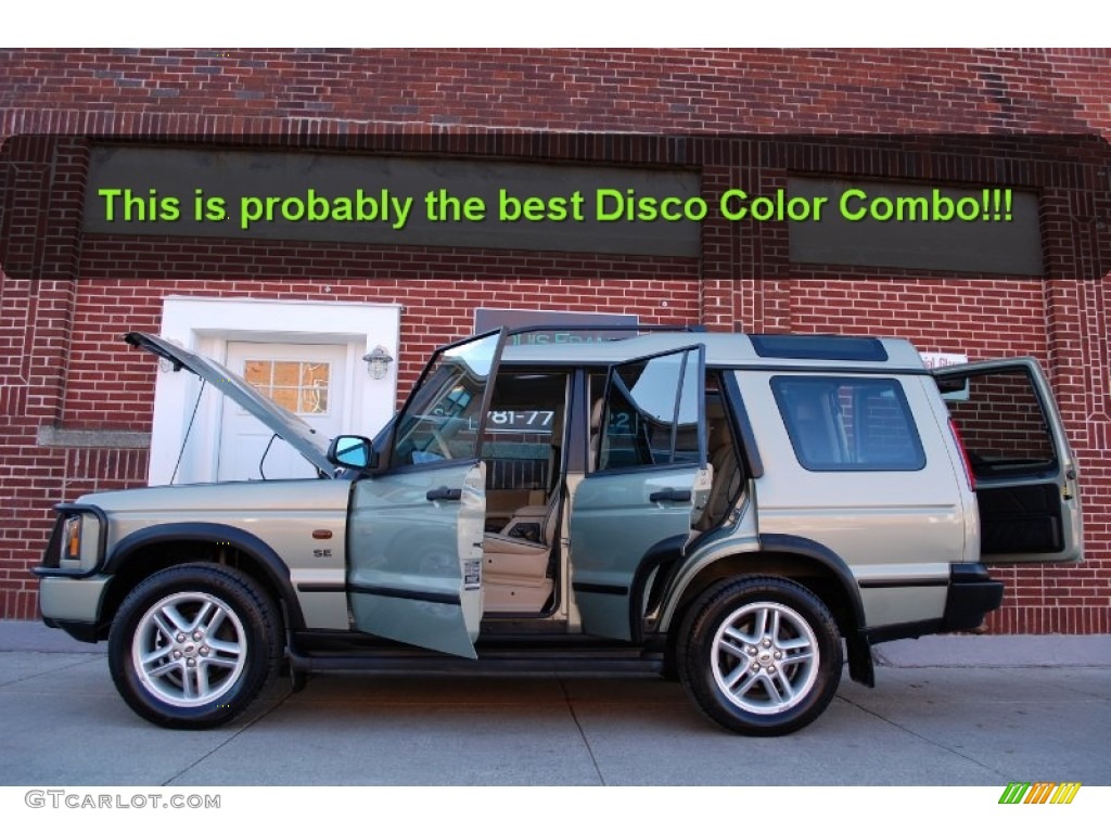 2003 Discovery SE - Vienna Green / Alpaca Beige photo #35