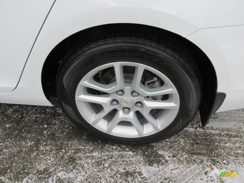2014 Malibu LT - Summit White / Cocoa/Light Neutral photo #3