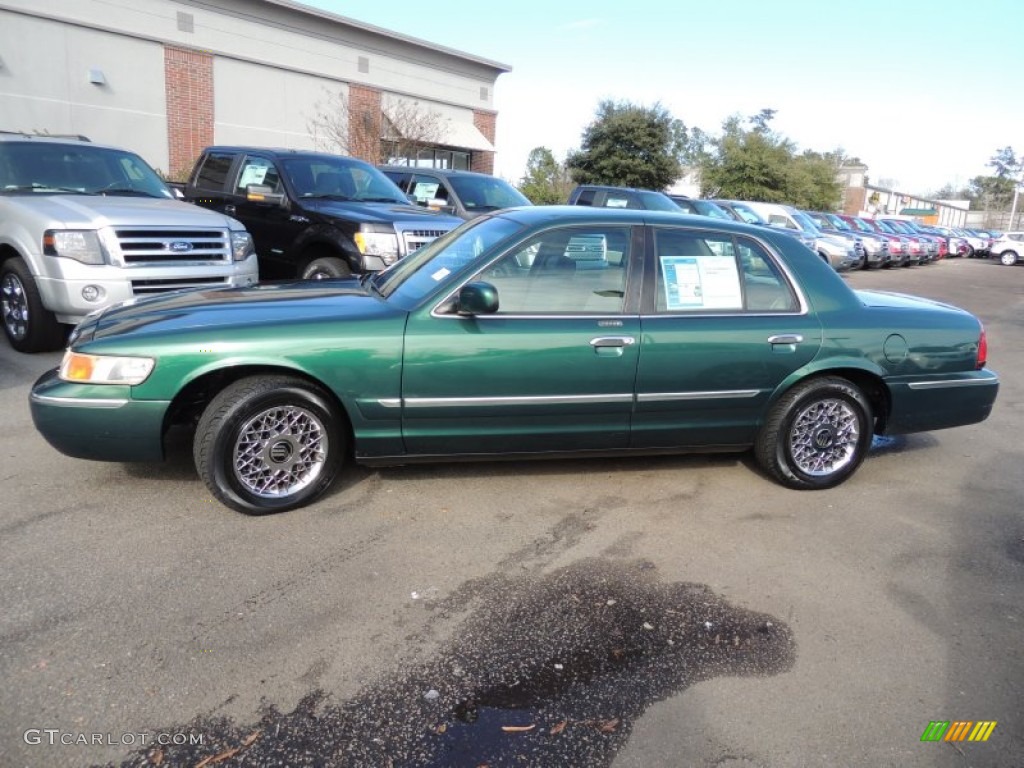 Tropic Green Metallic 2001 Mercury Grand Marquis GS Exterior Photo #89532826