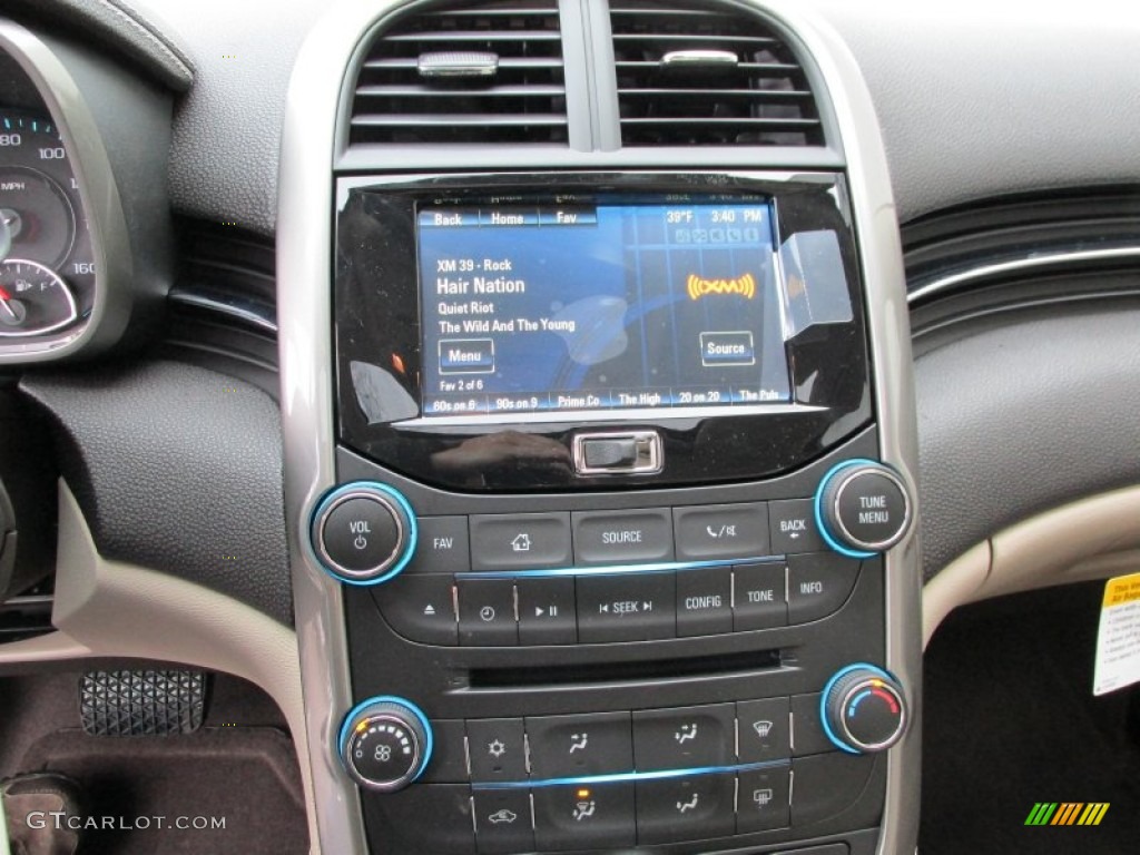 2014 Malibu LT - Summit White / Cocoa/Light Neutral photo #16