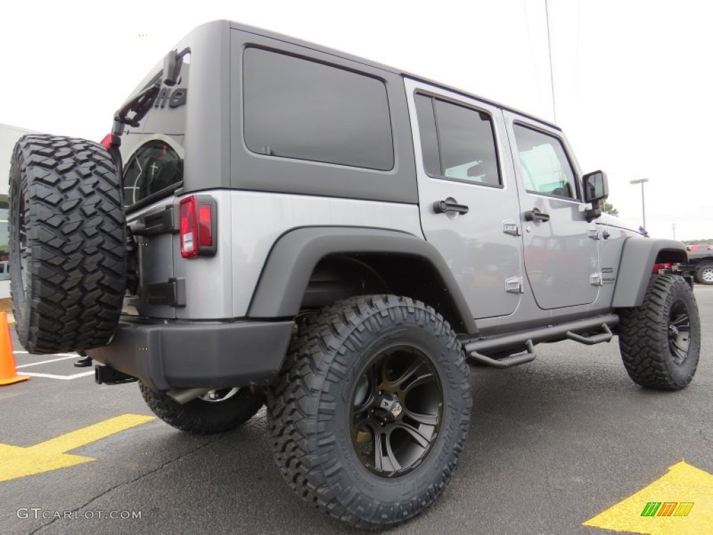 Billet Silver Metallic 2014 Jeep Wrangler Unlimited Sport S 4x4 Exterior Photo #89534041