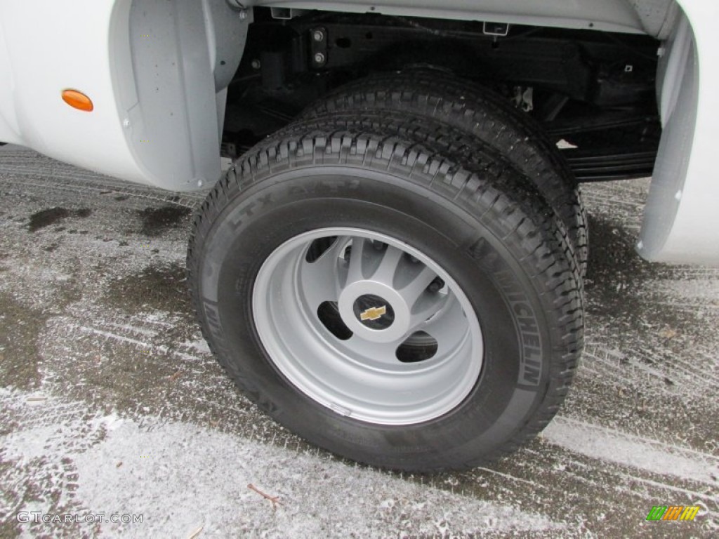 2014 Chevrolet Silverado 3500HD WT Crew Cab Dual Rear Wheel 4x4 Wheel Photo #89535280
