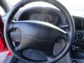 1997 Mitsubishi Eclipse Gray Interior Steering Wheel Photo