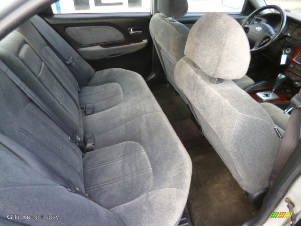 2003 Sonata GLS V6 - Brilliant Silver Metallic / Black photo #13