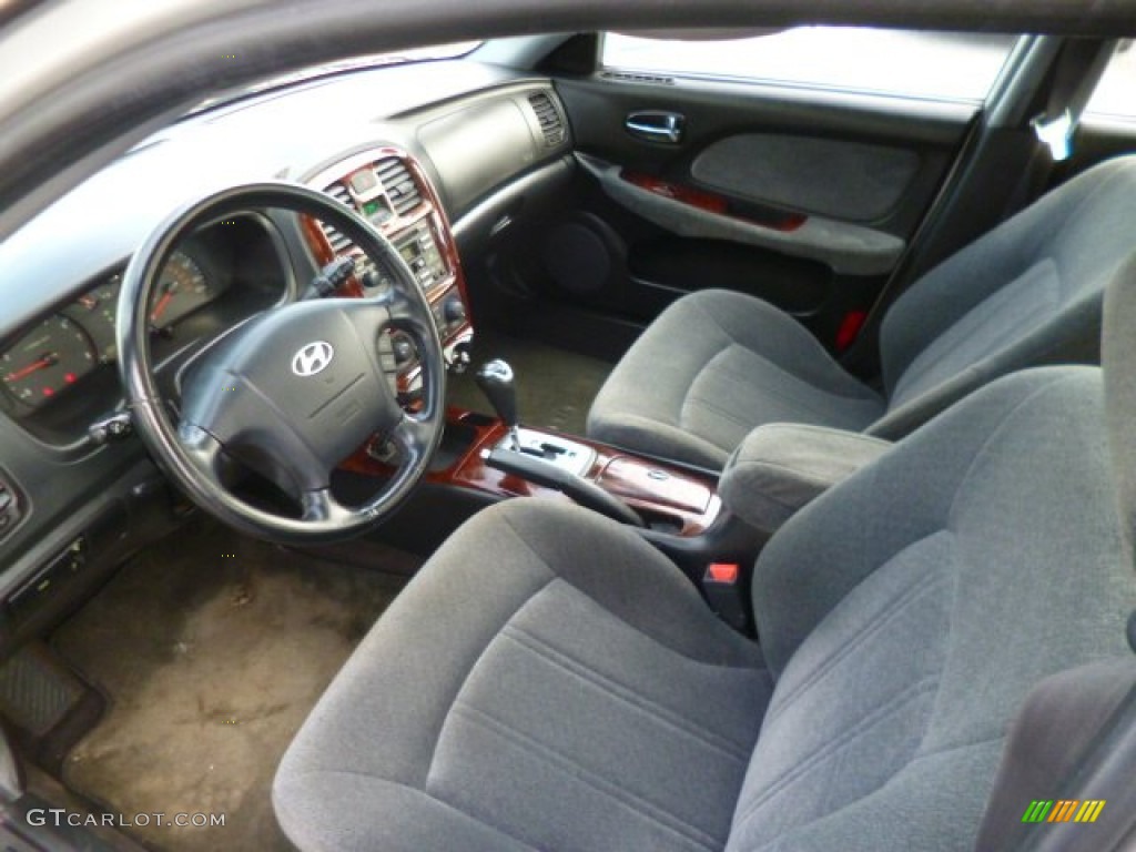 2003 Hyundai Sonata GLS V6 Interior Color Photos