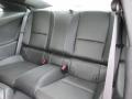 2013 Chevrolet Camaro Black Interior Rear Seat Photo