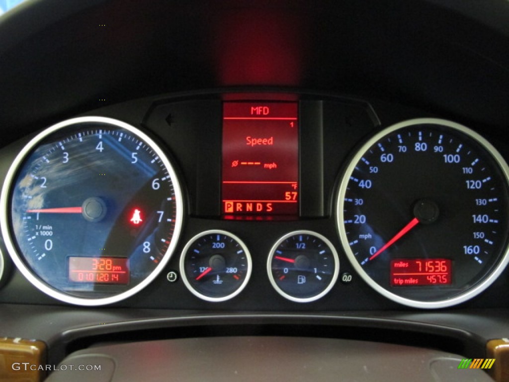 2008 Volkswagen Touareg 2 VR6 Gauges Photo #89536546
