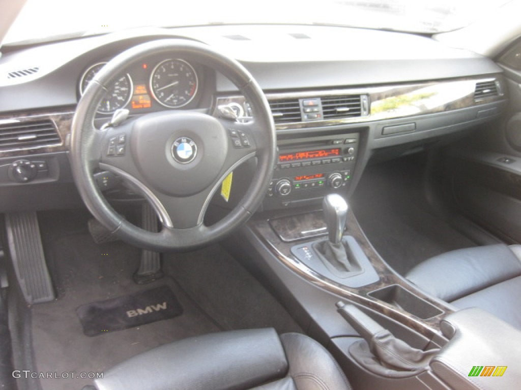 2008 3 Series 335i Coupe - Sparkling Graphite Metallic / Black photo #20