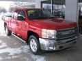 2013 Victory Red Chevrolet Silverado 1500 LT Extended Cab 4x4  photo #1