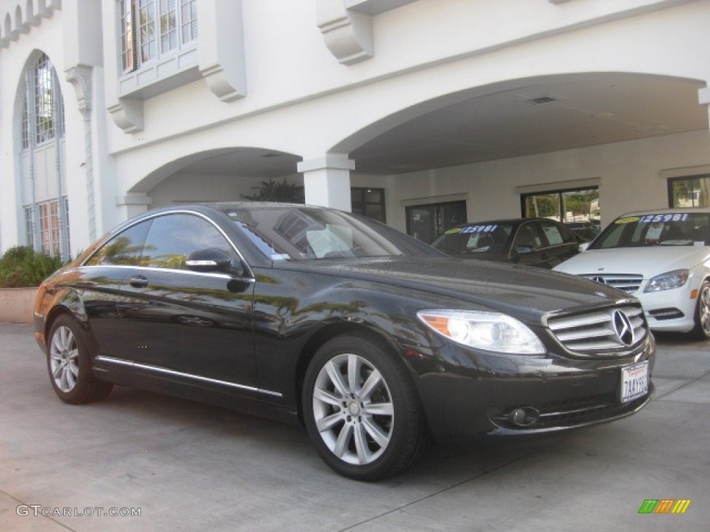 2008 CL 550 - Black / Cognac/Black photo #1