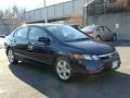 2007 Royal Blue Pearl Honda Civic EX Sedan  photo #3