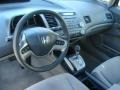 2007 Royal Blue Pearl Honda Civic EX Sedan  photo #9