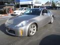 2008 Carbon Silver Nissan 350Z Enthusiast Coupe  photo #3