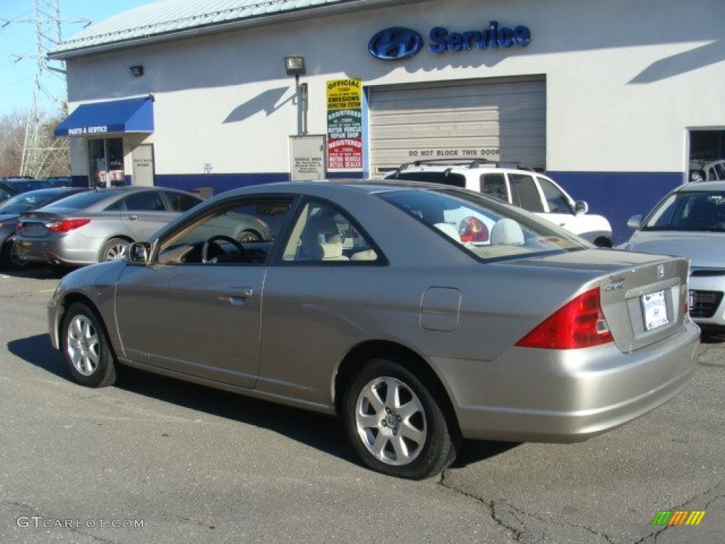 Shoreline Mist Metallic 2003 Honda Civic EX Coupe Exterior Photo #89537983