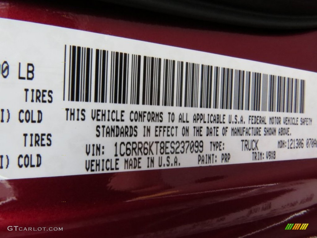 2014 1500 Express Crew Cab - Deep Cherry Red Crystal Pearl / Black/Diesel Gray photo #18
