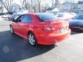 2004 Volcanic Red Mazda MAZDA6 i Sport Sedan  photo #6