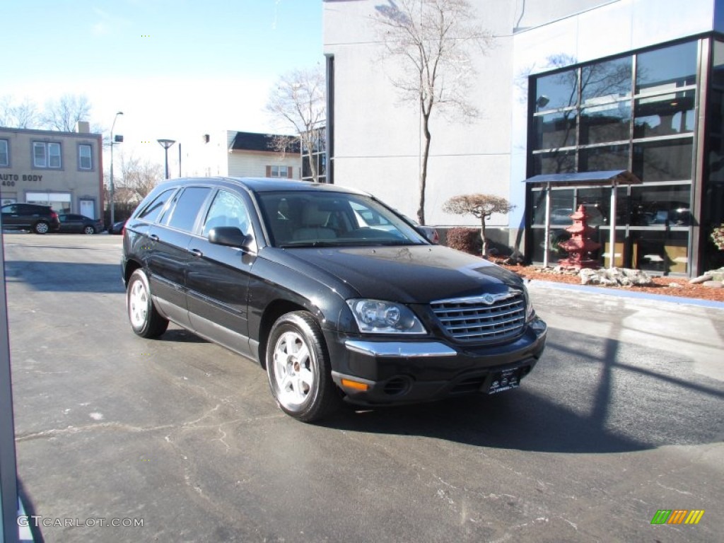 2005 Pacifica Touring AWD - Brilliant Black / Light Taupe photo #1