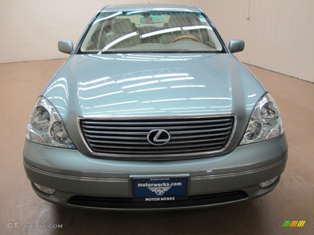 2001 LS 430 - Mystic Sea Green / Ivory photo #2