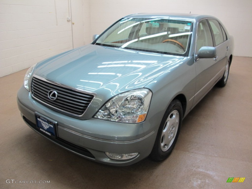 2001 LS 430 - Mystic Sea Green / Ivory photo #4