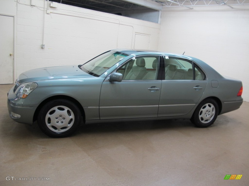 2001 LS 430 - Mystic Sea Green / Ivory photo #5