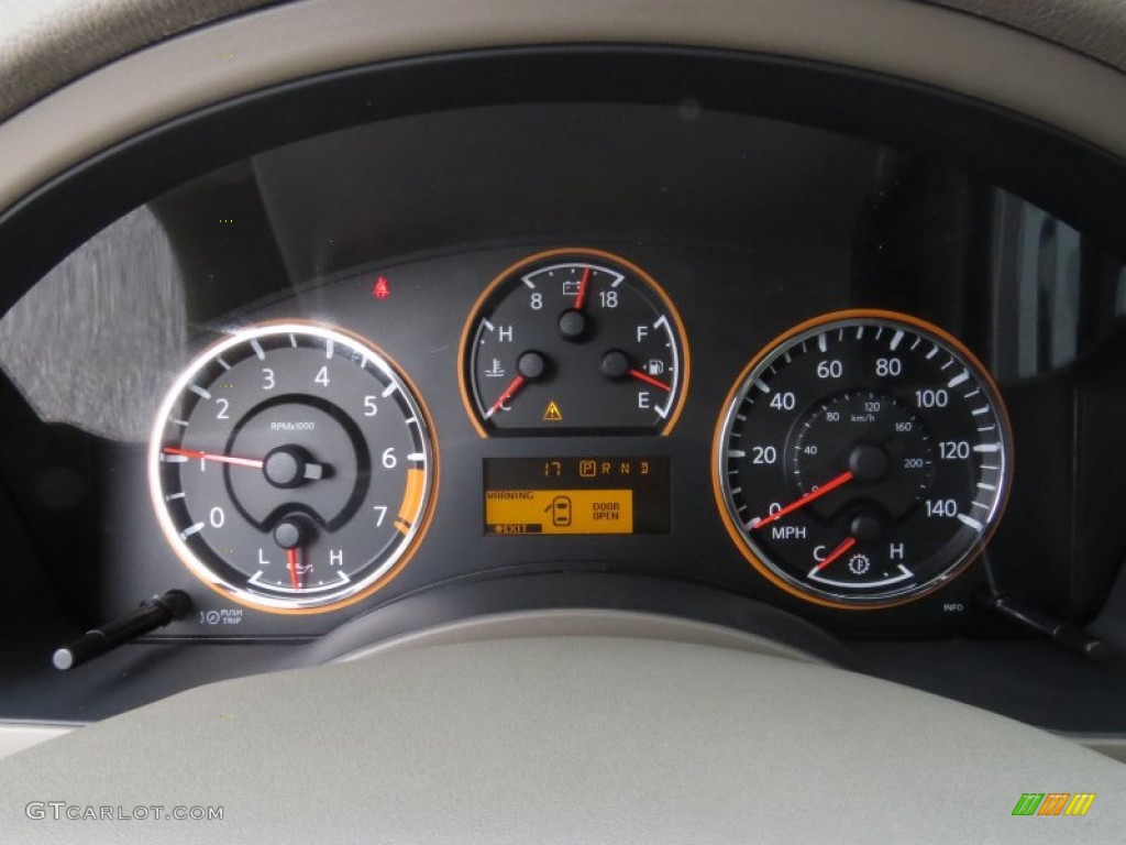 2014 Nissan Armada Platinum Gauges Photo #89539852