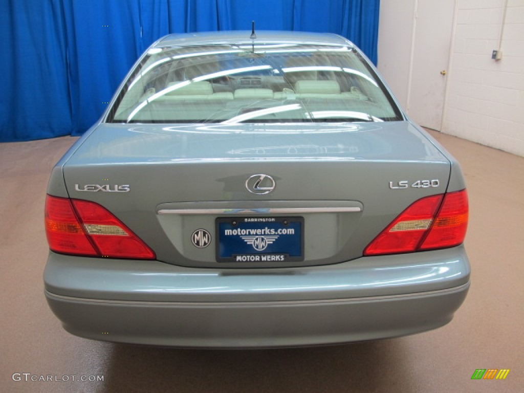 2001 LS 430 - Mystic Sea Green / Ivory photo #7