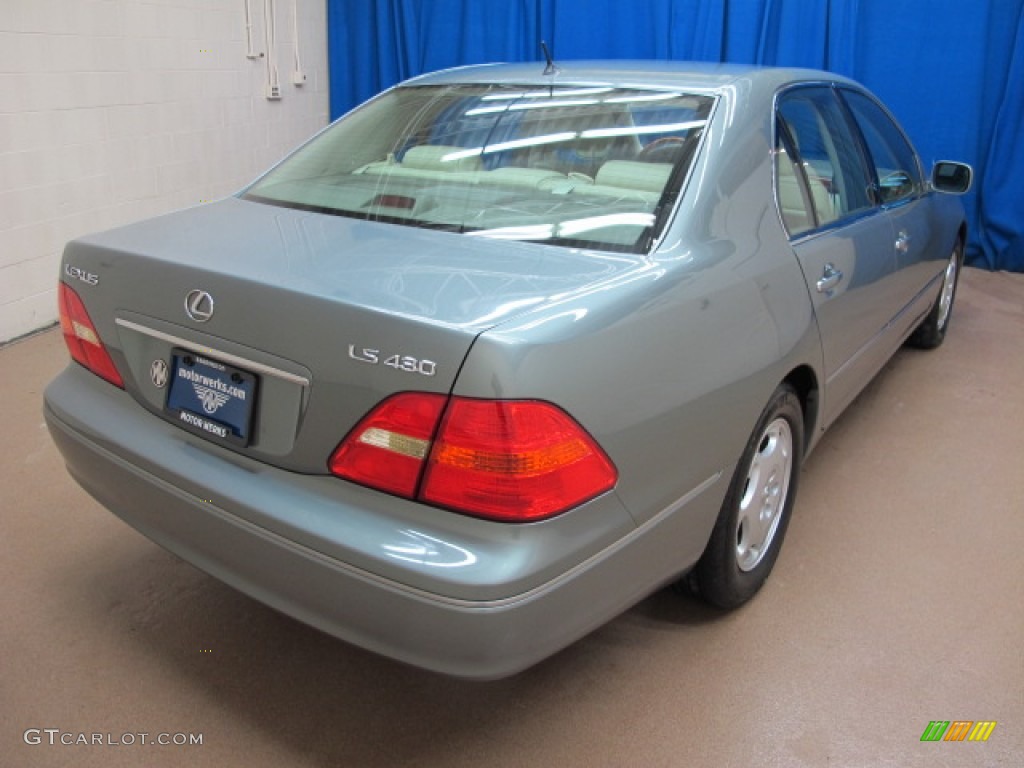 2001 LS 430 - Mystic Sea Green / Ivory photo #9