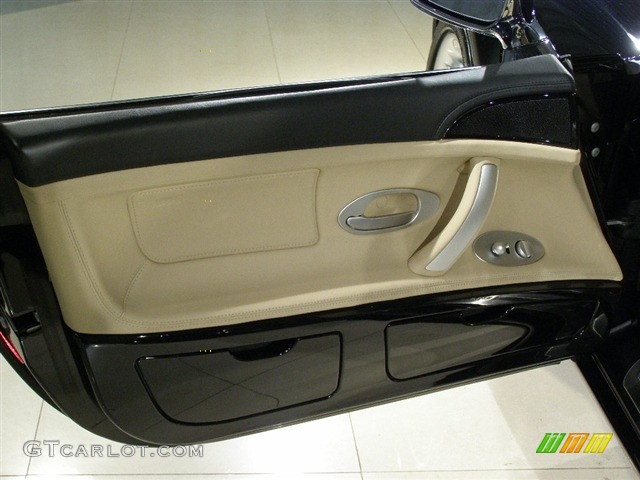 2001 BMW Z8, Black / Black/Beige, Interior Door Panel 2001 BMW Z8 Roadster Parts