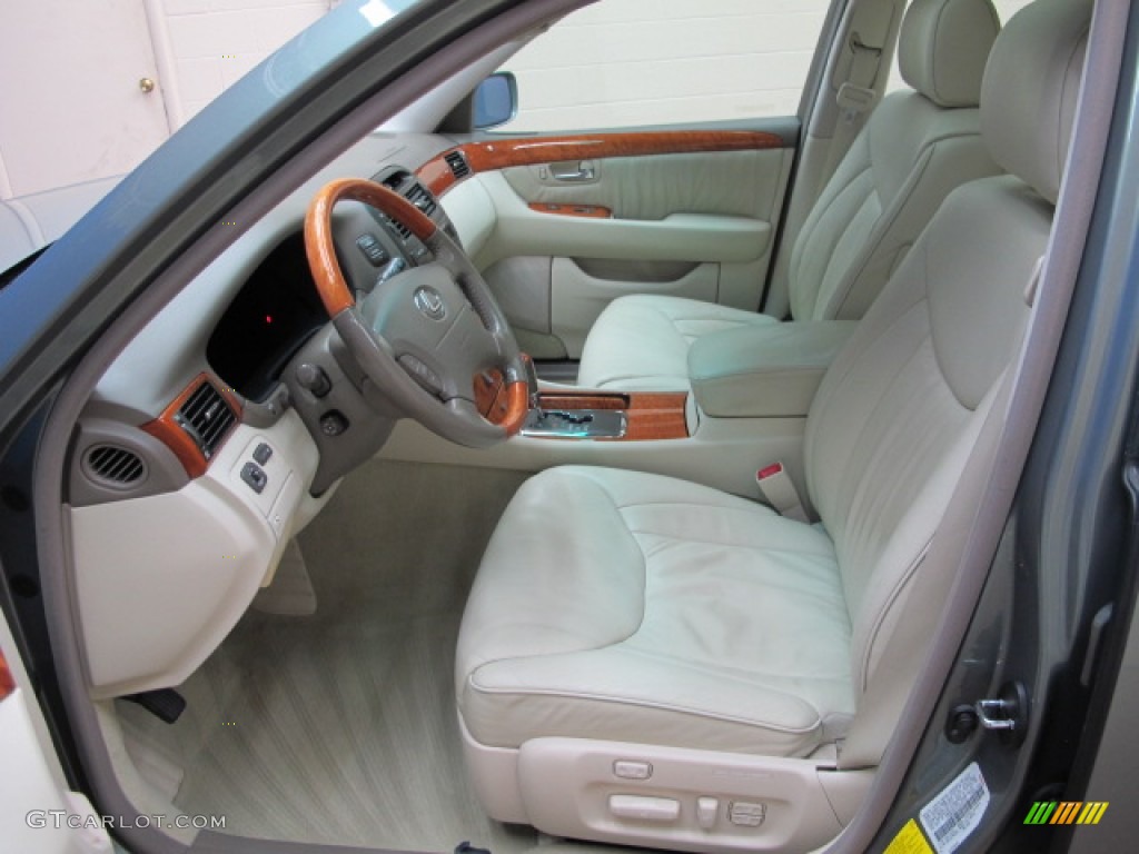2001 LS 430 - Mystic Sea Green / Ivory photo #17
