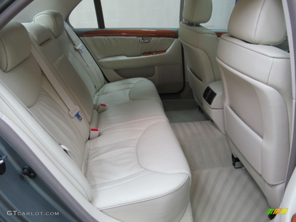 2001 LS 430 - Mystic Sea Green / Ivory photo #21