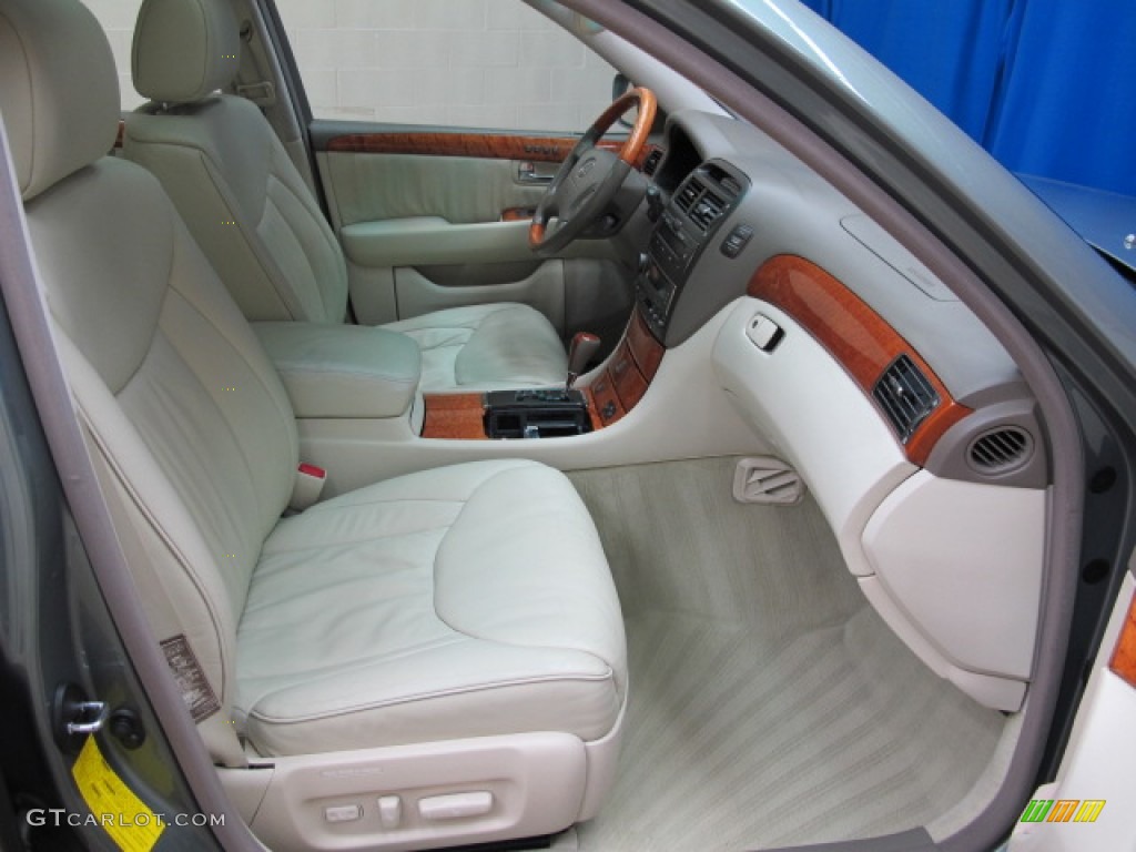 2001 LS 430 - Mystic Sea Green / Ivory photo #23