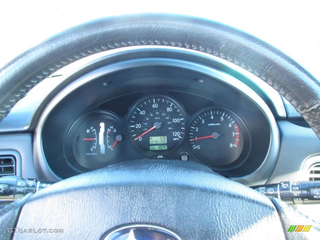 2004 Subaru Forester 2.5 XS Gauges Photo #89540318