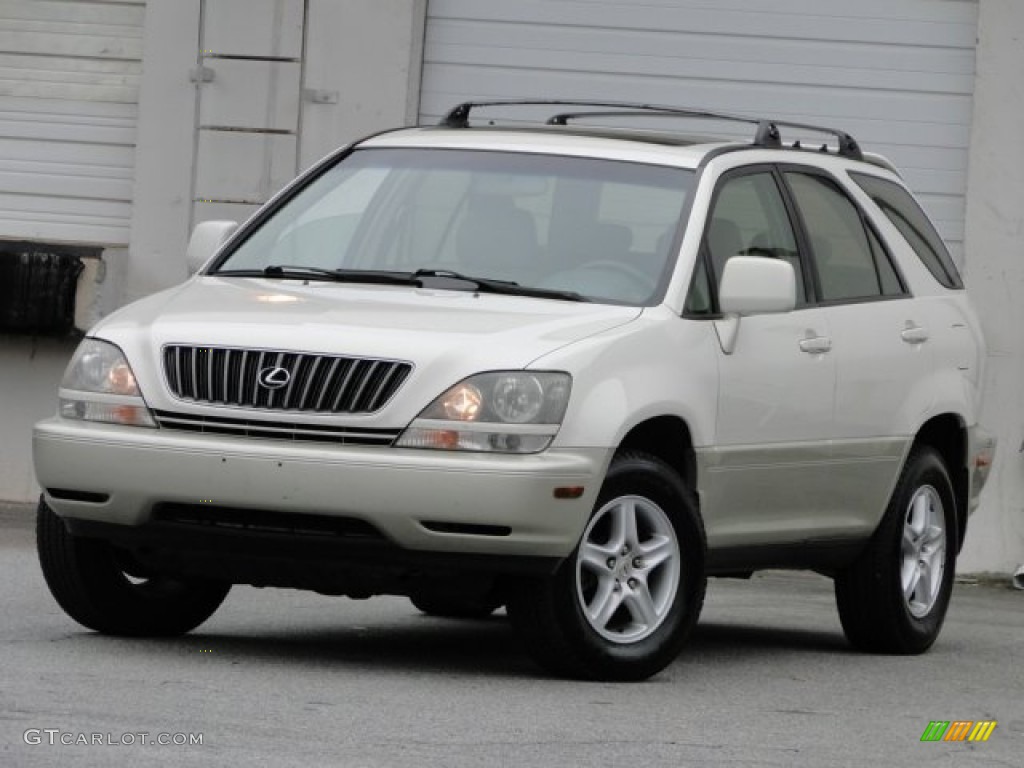 1999 RX 300 AWD - Golden White Pearl / Ivory photo #1