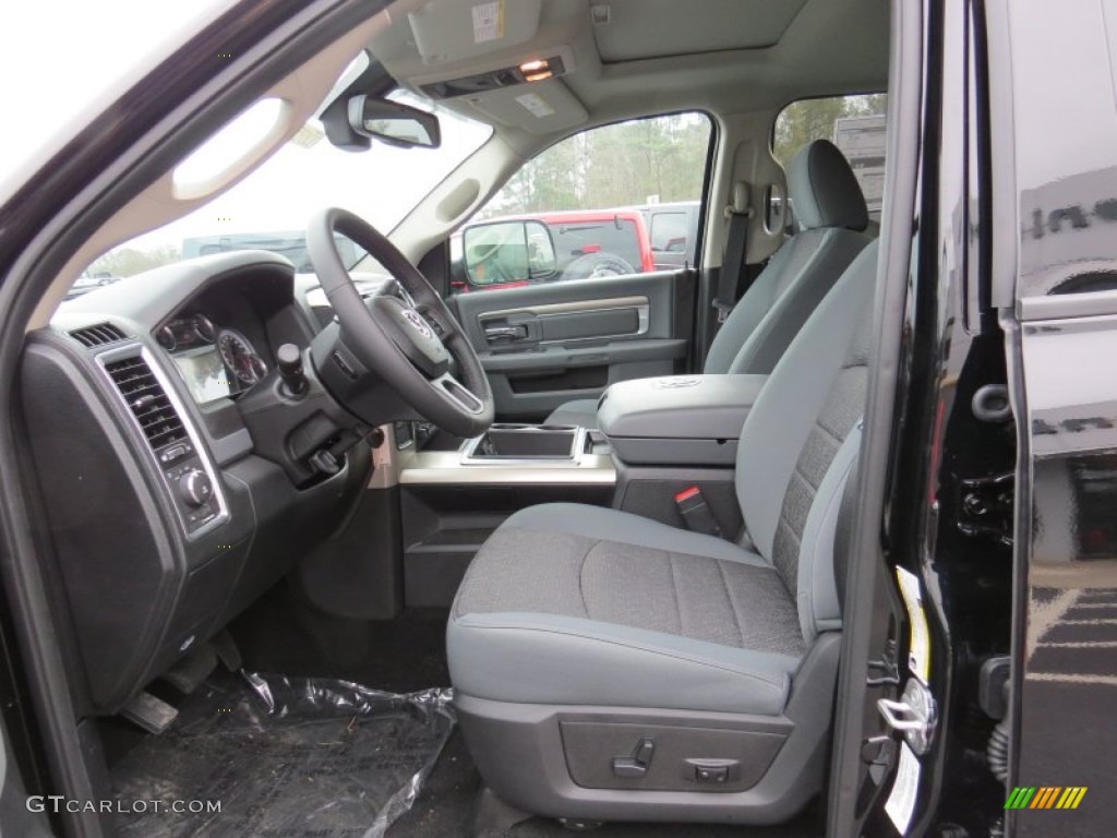 2014 2500 SLT Crew Cab 4x4 - Black / Black/Diesel Gray photo #12