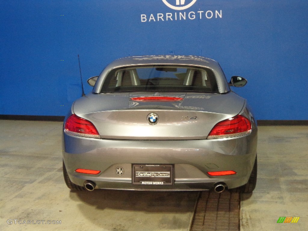 2011 Z4 sDrive35i Roadster - Space Gray Metallic / Black photo #6