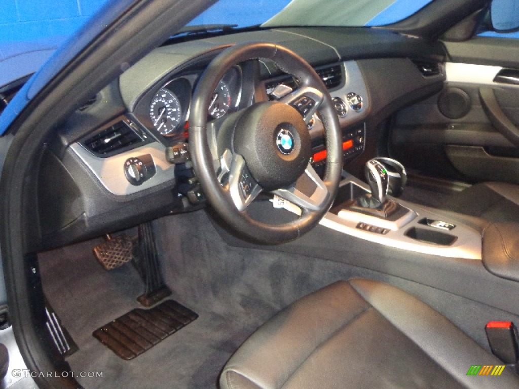 2011 Z4 sDrive35i Roadster - Space Gray Metallic / Black photo #21
