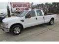 Oxford White - F250 Super Duty XLT Crew Cab Photo No. 3